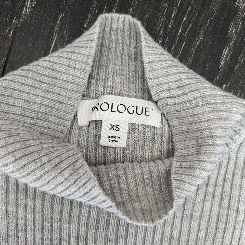 Prologue Ribbed High Neck Top - Picture 4 of 7